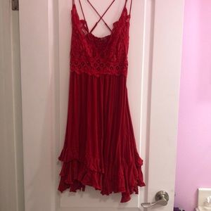FREE PEOPLE red dress
